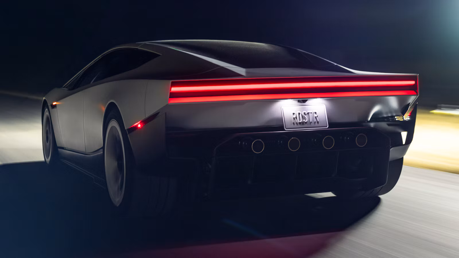 Roadster rear view